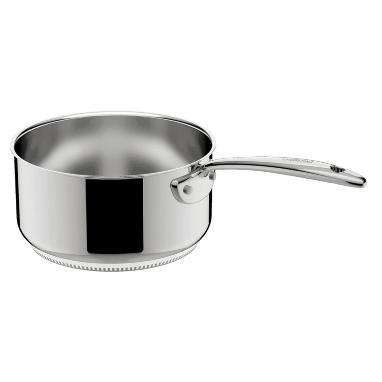 Accademia Lagofusion®, acciaio inox 3 ply, induzione e gas,
Casseruola fonda manico lungo
