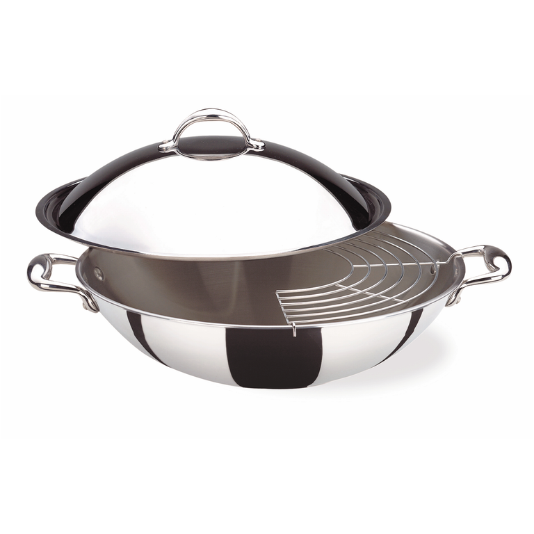 Accademia Lagofusion®, 
Wok con coperchio e griglia