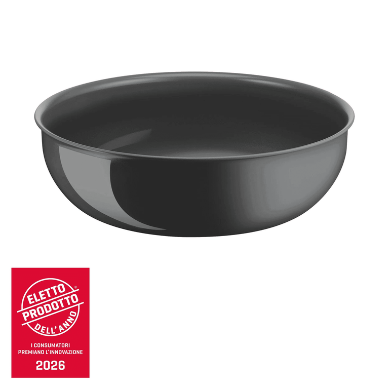 Ingenio Vivissima, Wok, Antiaderente Ceram, Manico rimovibile, induzione gas