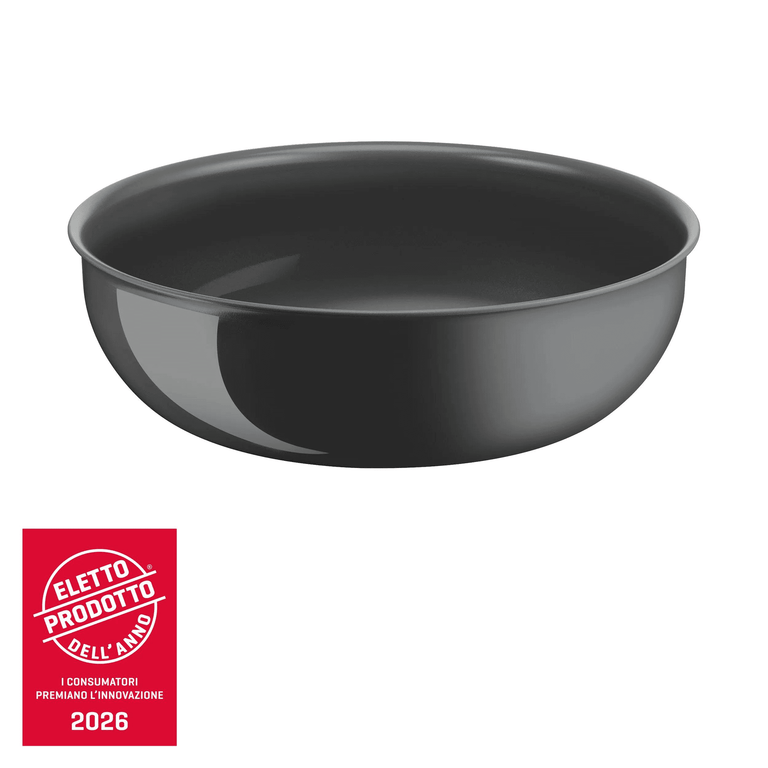 Ingenio Vivissima, Wok, Antiaderente Ceram, Manico rimovibile, induzione gas